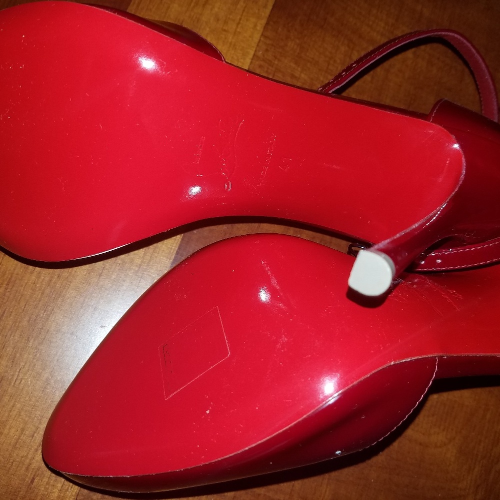 *SOLD* AUTHENTIC Christian Louboutin Patent Ankle - Picture 2 of 8
